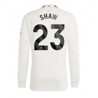 Echipament fotbal Manchester United Luke Shaw #23 Tricou Treilea 2023-24 maneca lunga